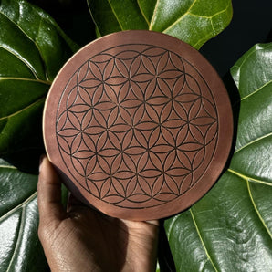 Copper Charging Plate |  Grounding Crystal Grid Plates