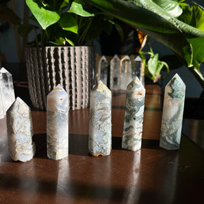 Moss Agate Towers