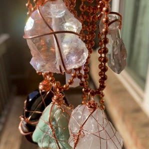 Ethereal Crystal Crystal Necklaces| Daily Wear Crystal Necklace