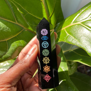 Chakra Obsidian Tower