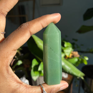 Green Aventurine Tower intuitively chosen